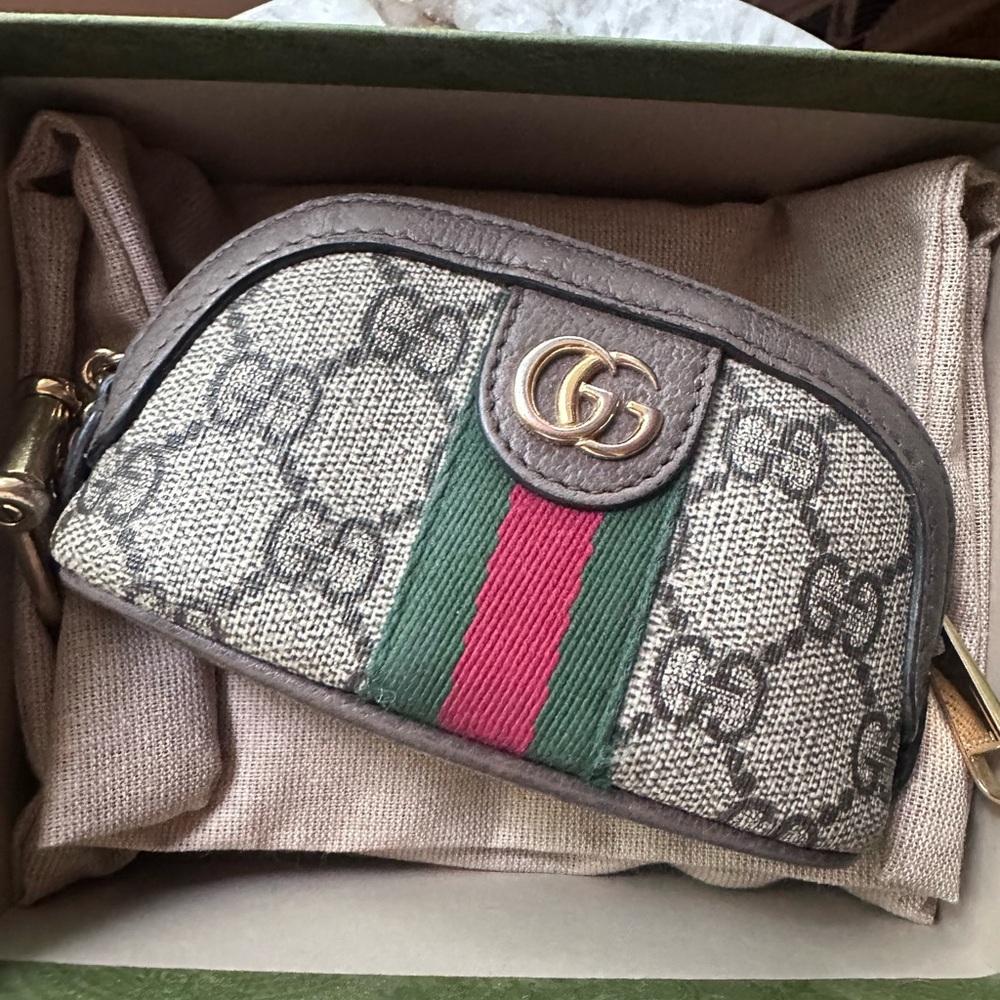 Gucci OPHIDIA GG KEY POUCH